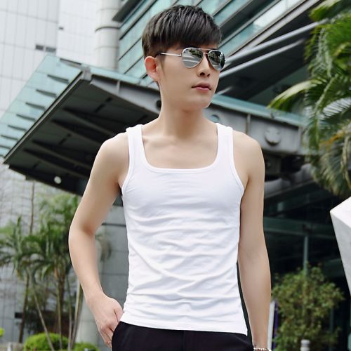 Débardeur homme maillot de corps LEONBINNO en coton pour été - Ref 1598540