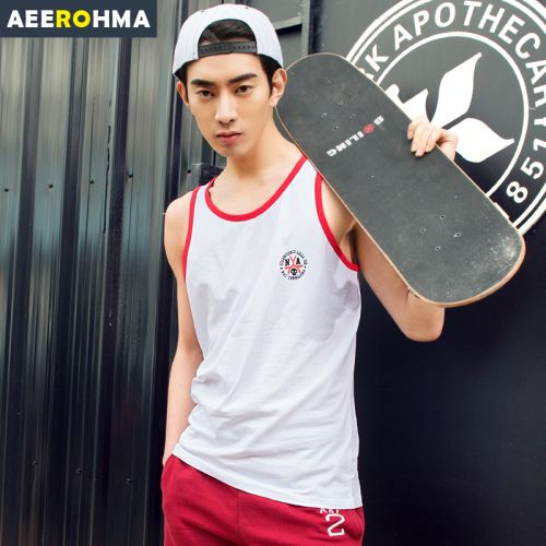 Débardeur homme maillot de corps AEEROHMA Coton fibre élastique polyuréthane spandex - Ref 1598546