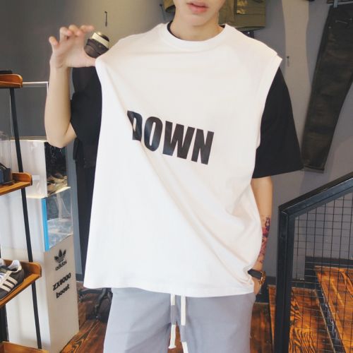 Débardeur homme maillot de corps en coton pour été - Ref 1598569