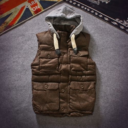 Débardeur homme Cotton vest LAFLOF en coton pour hiver - Ref 1598591