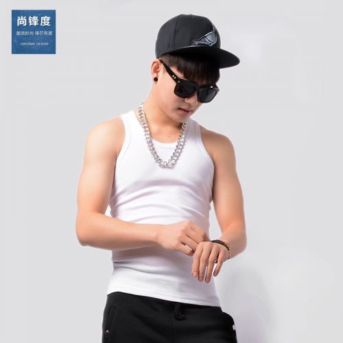 Débardeur homme maillot de corps en coton pour été - Ref 1598597