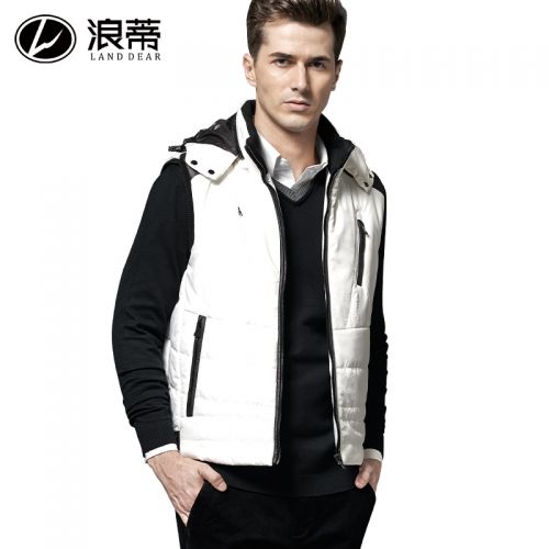 Débardeur homme Cotton vest LAND DEAR en polyester pour hiver - Ref 1598605