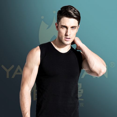 Débardeur homme maillot de corps Coton fibre élastique polyuréthane spandex - Ref 1598613