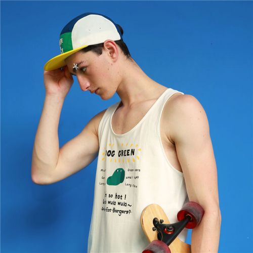 Débardeur homme maillot de corps TYAKASHA en coton pour été - Ref 1598623