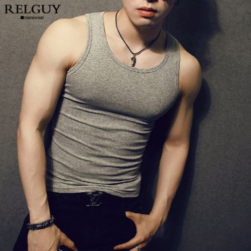 Débardeur homme maillot de corps RELGUY en coton pour été - Ref 1598647