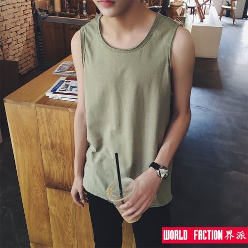 Débardeur homme maillot de corps en polyester pour été - Ref 1598679