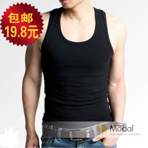 Débardeur homme maillot de corps en modal pour été - Ref 1598693