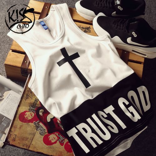 Débardeur homme maillot de corps en coton pour été - Ref 1598698