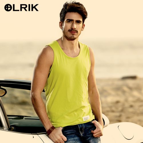 Débardeur homme maillot de corps OLRIK en coton pour été - Ref 1598776