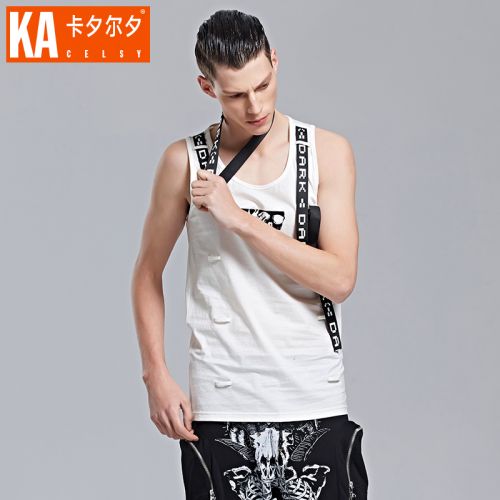 Débardeur homme maillot de corps KACELSY en coton pour été - Ref 1598779