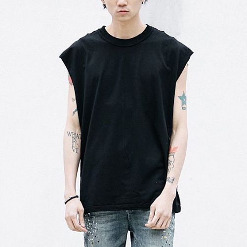 Débardeur homme maillot de corps en coton pour été - Ref 1598781