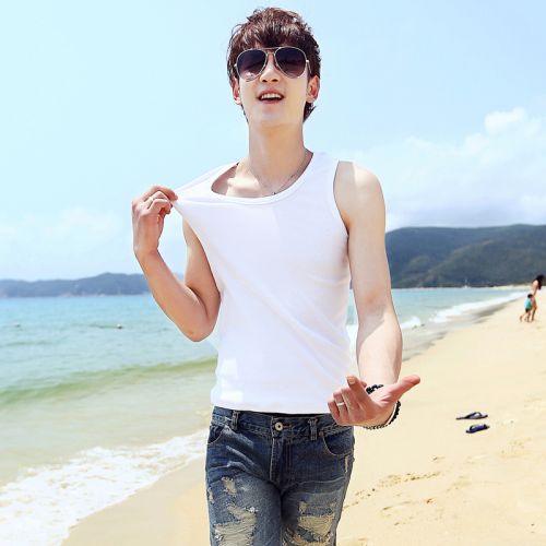 Débardeur homme maillot de corps en coton pour été - Ref 1598810