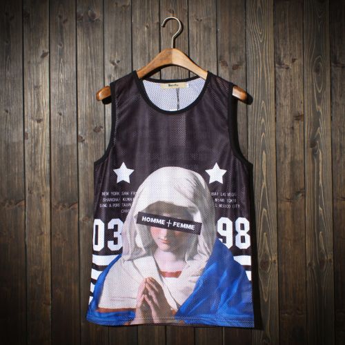 Débardeur homme maillot de corps SOINKU en coton pour été - Ref 1598899