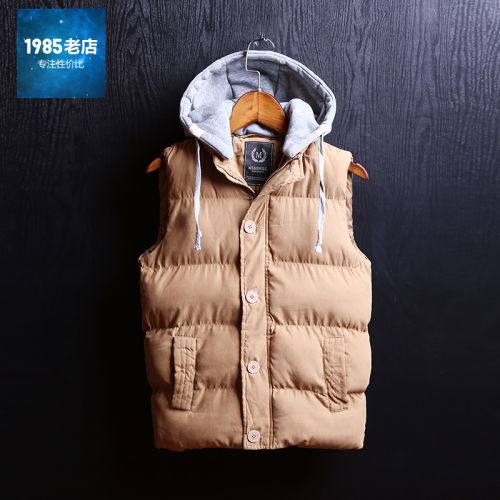 Débardeur homme Cotton vest en polyester pour hiver - Ref 1598951