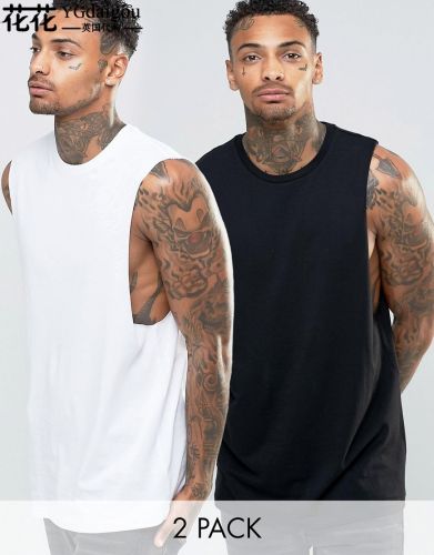 Débardeur homme Cotton vest ASOS - Ref 1599055