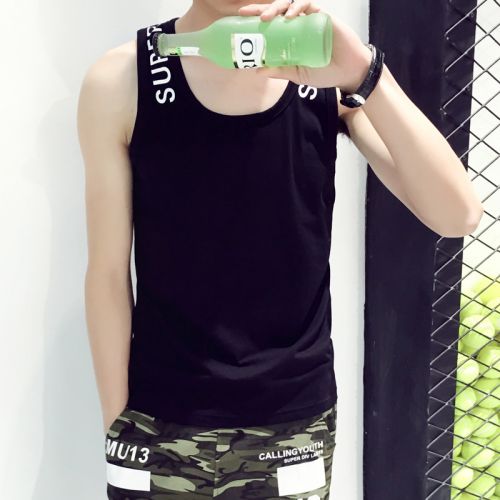 Débardeur homme maillot de corps DOENU en coton ammoniac pour été - Ref 1599076