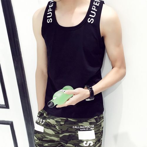 Débardeur homme maillot de corps DOENU en coton ammoniac pour été - Ref 1599084