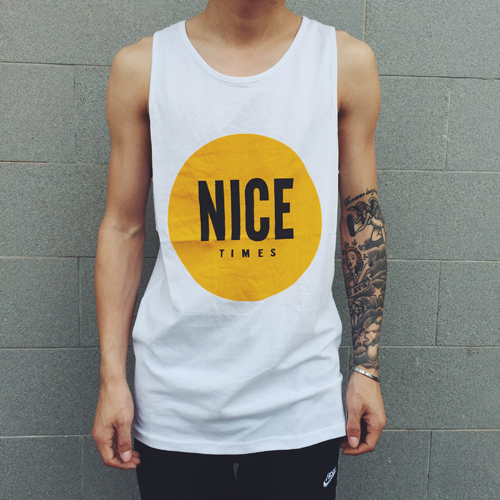 Débardeur homme maillot de corps FKSH en coton pour été - Ref 1599163