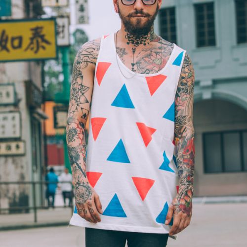 Débardeur homme maillot de corps en coton pour été - Ref 1599175