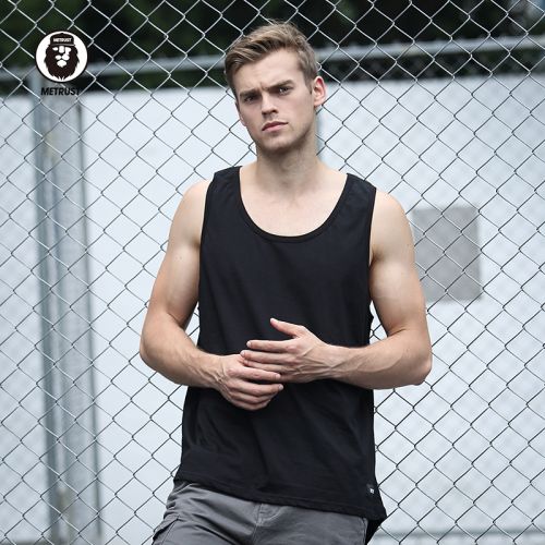 Débardeur homme maillot de corps en coton pour été - Ref 1599195