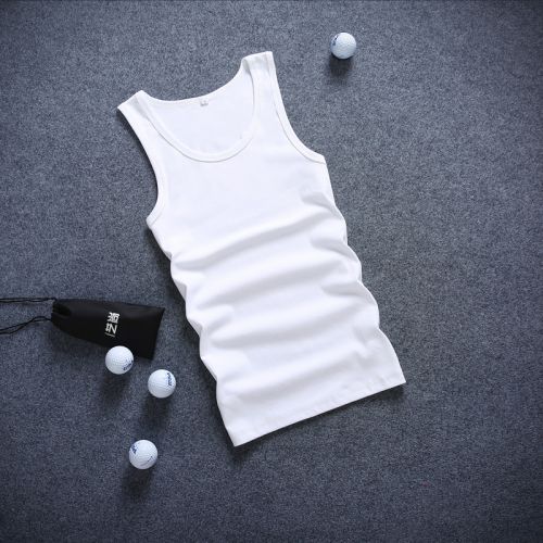 Débardeur homme maillot de corps en coton ammoniac pour été - Ref 1599225