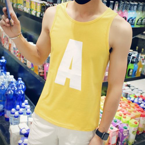 Débardeur homme maillot de corps en coton pour été - Ref 1599248