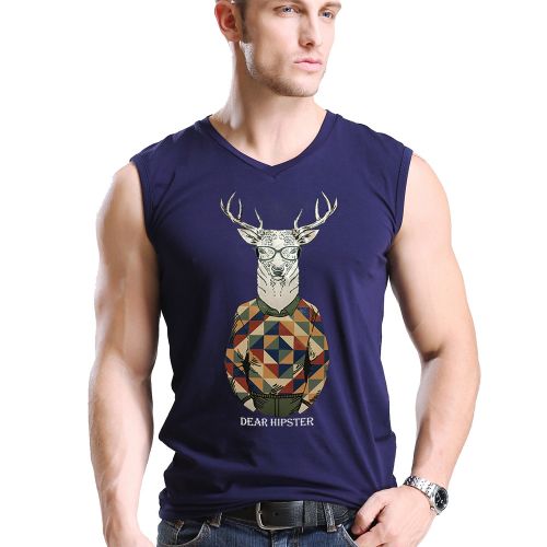 Débardeur homme maillot de corps GONIS Coton fibre élastique polyuréthane spandex pour été - Ref 1599283