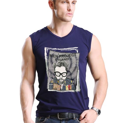 Débardeur homme maillot de corps GONIS Coton fibre élastique polyuréthane spandex pour été - Ref 1599285