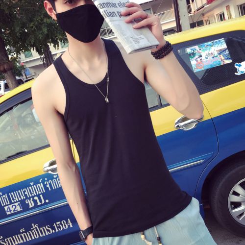 Débardeur homme maillot de corps en coton pour automne - Ref 1599299