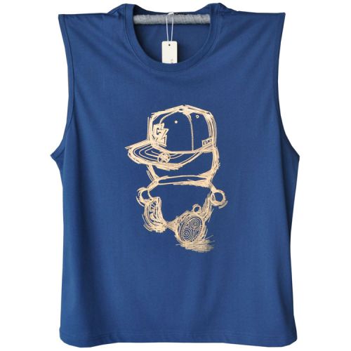 Débardeur homme maillot de corps en coton pour été - Ref 1599378