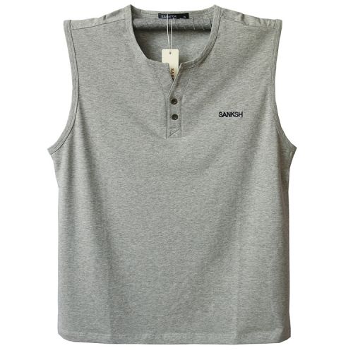 Débardeur homme maillot de corps en coton pour été - Ref 1599385