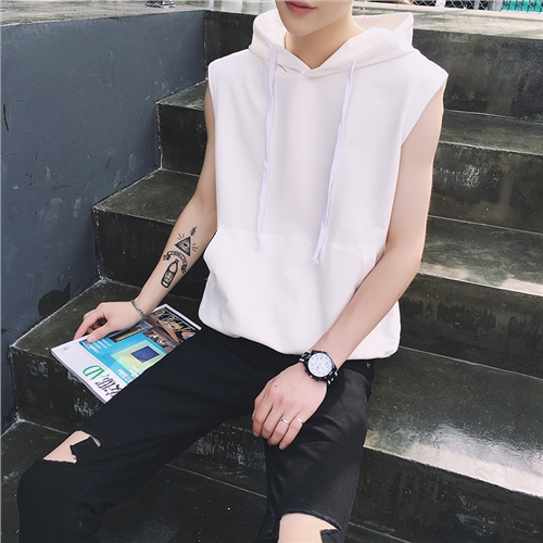 Débardeur homme maillot de corps en polyester pour été - Ref 1599442