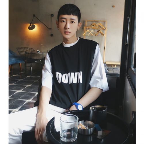 Débardeur homme maillot de corps en coton pour été - Ref 1599492