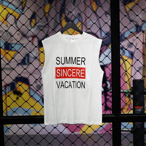 Débardeur homme maillot de corps TOMATOPAPA Coton fibre élastique polyuréthane spandex pour été - Ref 1599628