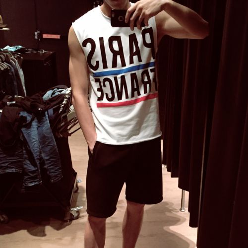 Débardeur homme maillot de corps TOMATOPAPA - Ref 1599649