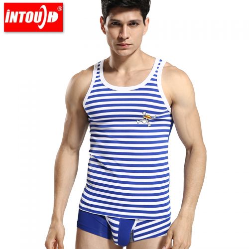 Débardeur homme maillot de corps INTOUCH en LYCRA Lycra pour été - Ref 1599683