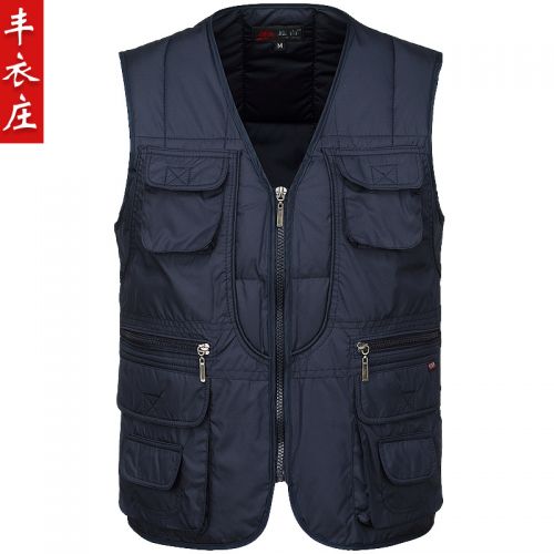 Débardeur homme Cotton vest en polyester pour hiver - Ref 1599697