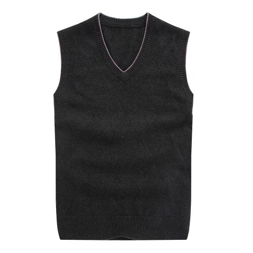 Débardeur homme Woolen gilet en laine pour automne - Ref 1599720