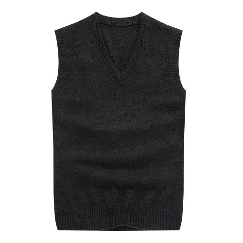 Débardeur homme Woolen gilet en laine pour automne - Ref 1599732
