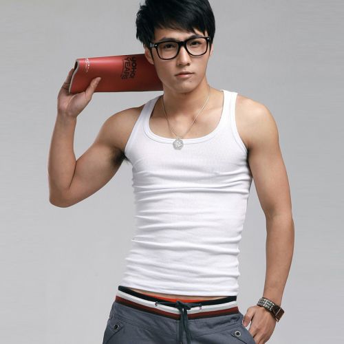 Débardeur homme maillot de corps en coton pour automne - Ref 1599754