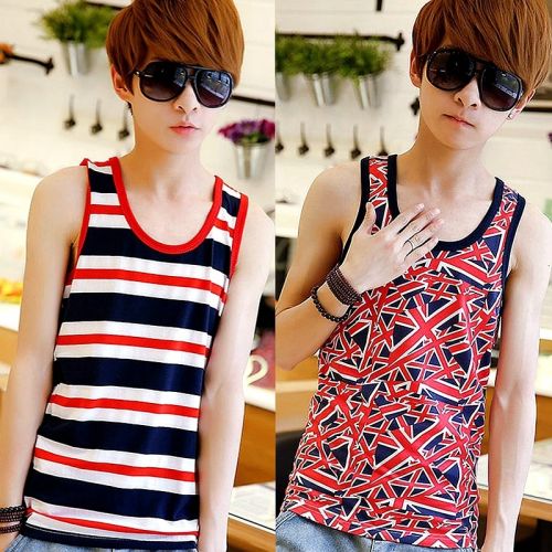 Débardeur homme maillot de corps en coton pour été - Ref 1599768