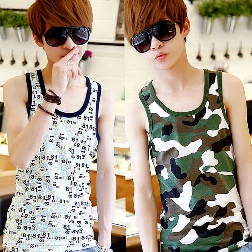 Débardeur homme maillot de corps en coton pour été - Ref 1599769