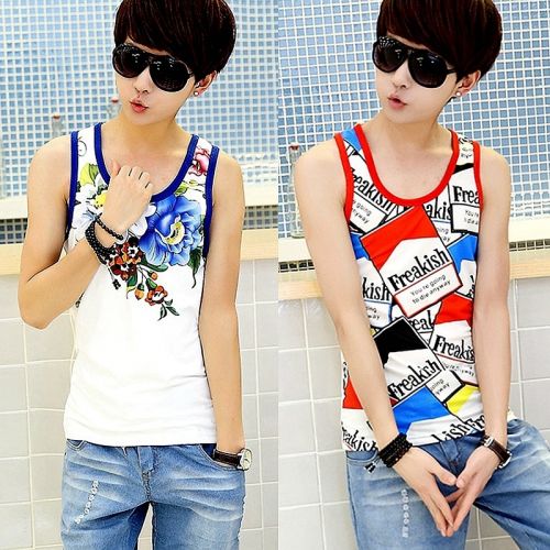 Débardeur homme maillot de corps en coton pour été - Ref 1599777