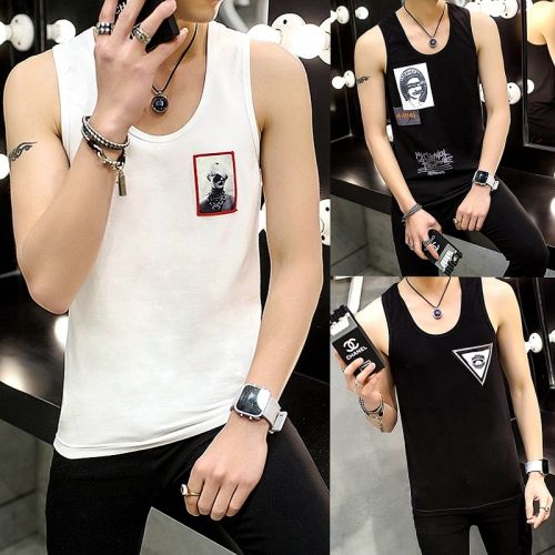 Débardeur homme maillot de corps en coton pour été - Ref 1599780