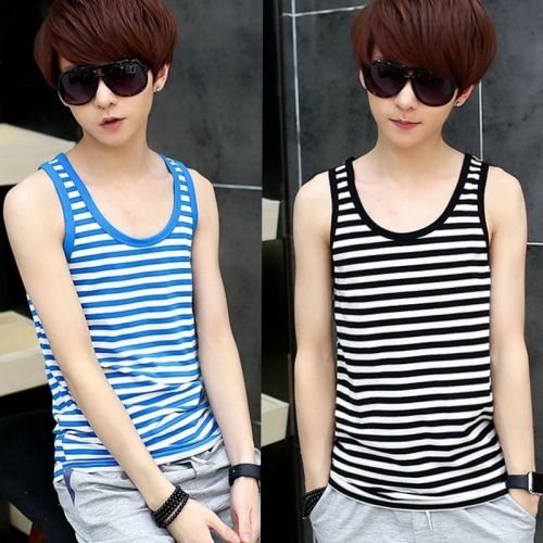 Débardeur homme maillot de corps en coton pour été - Ref 1599790