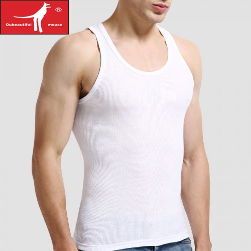 Débardeur homme maillot de corps OUBEAUTIFUL MOUSE en coton pour été - Ref 1600013
