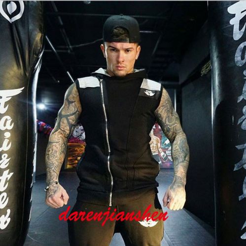  Débardeur sport homme LUXEHOLIC en coton - Ref 537669