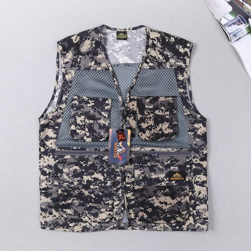 Débardeur sport gilet multifonctions en coton - Ref 538127