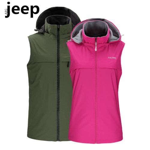 Débardeur sport uniGenre AIG JEEP en polyester - Ref 538400