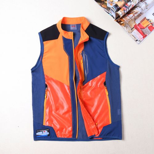 Débardeur sport uniGenre té soleil en plein air veste respirante polyester - Ref 538897